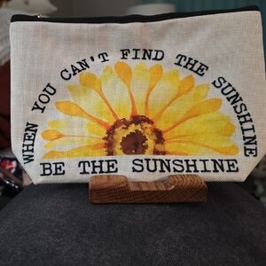 Sunshine Yellow Cosmetic Bag-this Bag Has No Box But Is Brand New